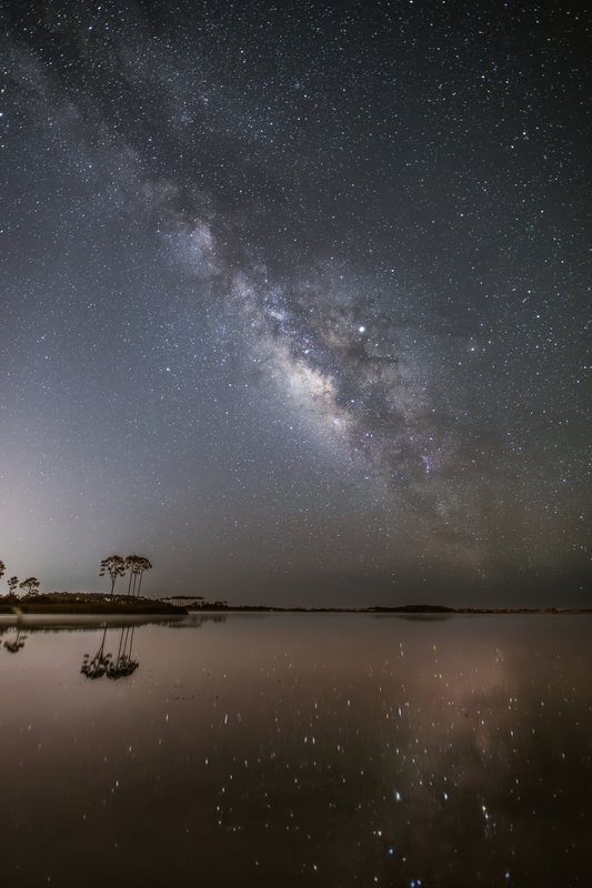 Western Lake in Space